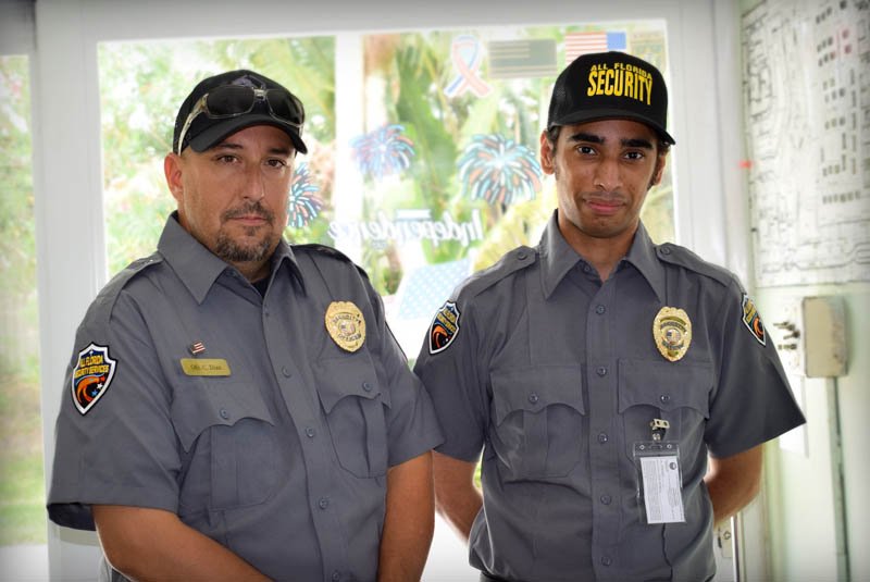 All Florida Security Services Gated Security Guard