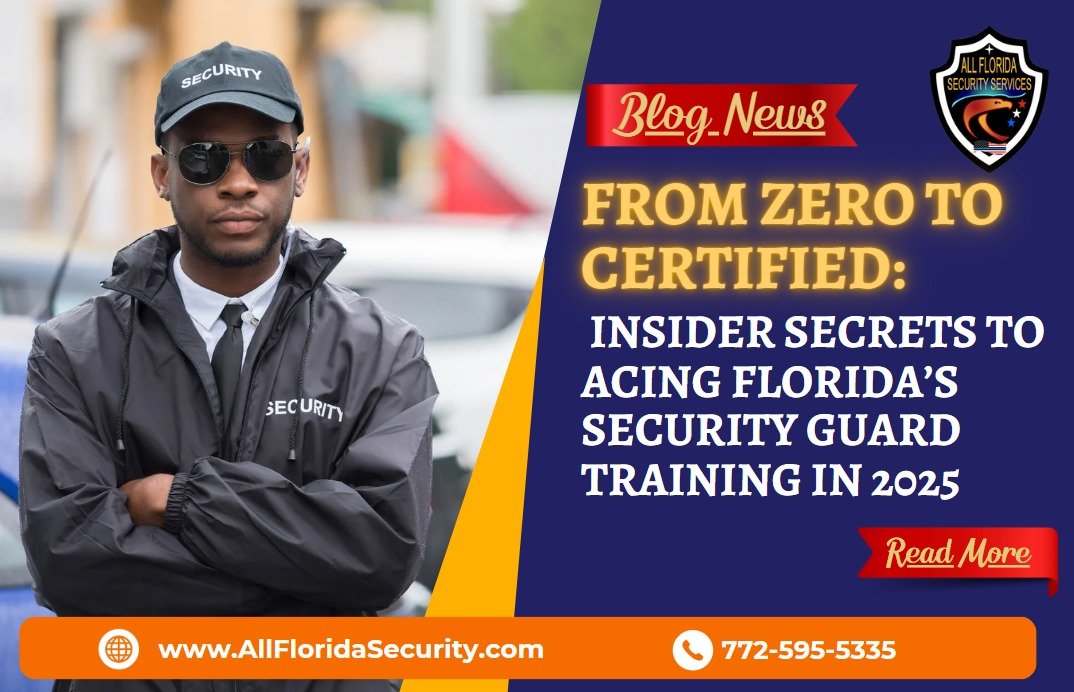 Cracking The Code Your Insider Guide to Becoming a Security Guard in Florida ebook All Florida Security Services